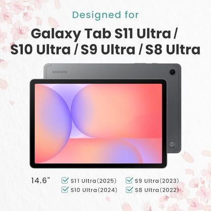 BELLEMOND Magnetic Paper Screen Protector for Samsung Galaxy Tab S11 Ultra - size: S10 Ultra / S9 Ultra / S8 Ultra (14.6 inch)