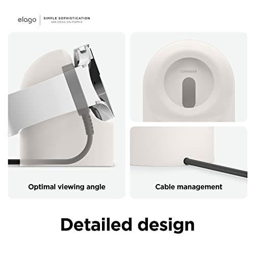 elago GW2 Charging Stand for Samsung Galaxy Watch Series - color: Stone