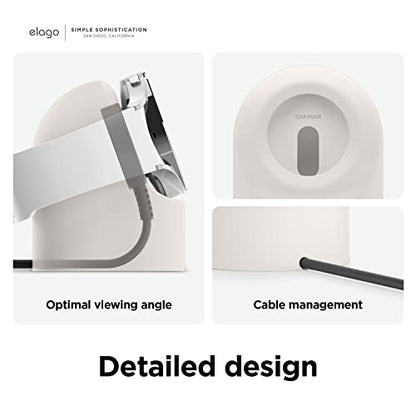 elago GW2 Charging Stand for Samsung Galaxy Watch Series - color: Stone