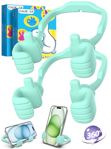 Funny Gifts for Teen Boy Kid Man Cell Phone Stand Stocking Stuffers Ideas - color: Green
