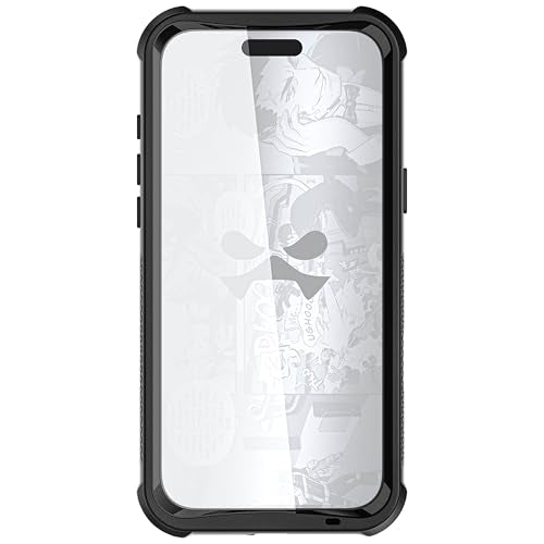 Ghostek Nautical Waterproof Apple iPhone 16 Pro Max Case with Holster Belt Clip - Screen and Camera Protector, MagSafe Compatible, Rugged Heavy Duty Cover (6.9 Inch, Clear) - color: Clear, size: iPhone 16 Pro Max