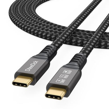 USB C Monitor Cable 6Ft, 4K@144Hz Video Display /20Gbps Data /100W Charge - size: 6ft