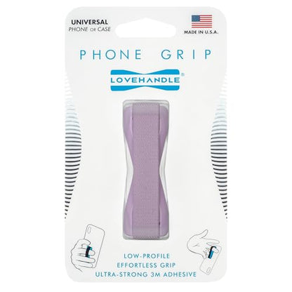 LOVEHANDLE Original Universal Phone Grip - Lavender - color: Lavender