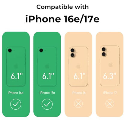Dumkery Cute White Flowers Case for iPhone 16e, Line Art Rose iPhone 17e Cases, Aesthetic Pattern Soft Clear TPU Slim Shockproof Cover for Girls Women - size: iPhone 16e/17e