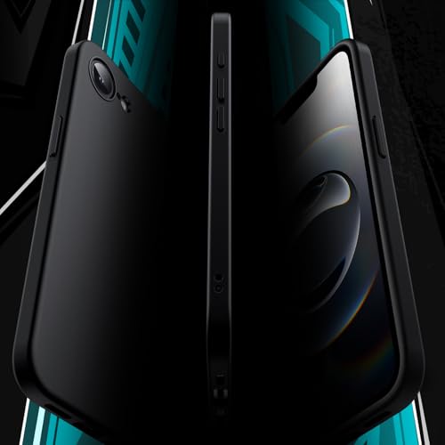 JETech Slim Case for iPhone 17e/16e, Black | Camera Lens Protection, Soft TPU Design, Matte Finish, Shockproof Protection - color: Black, size: iPhone 17e/16e