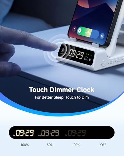 Charging Station for Samsung Phone, Watch & Buds, Not for Watch 9/Ultra 2 - color: White
