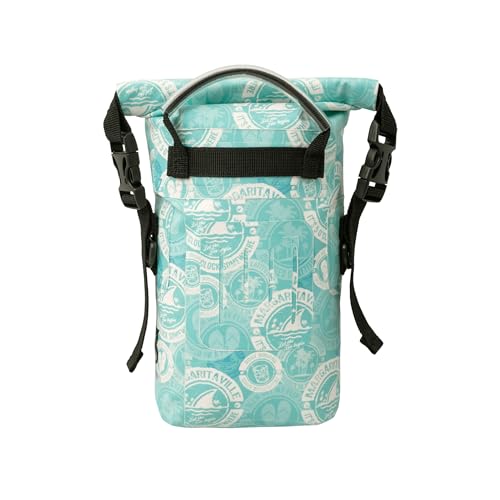geckobrands Waterproof Phone Tote with 2L Dry Bag and Adjustable Strap – Protect Your Phone and Valuables While on The Go - color: Teal Mgv Toss