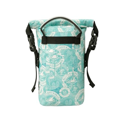 geckobrands Waterproof Phone Tote with 2L Dry Bag and Adjustable Strap – Protect Your Phone and Valuables While on The Go - color: Teal Mgv Toss