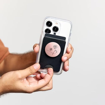 Kpop Popsocket Kpop Rosegold Merchandise Korean Pop Gift PopSockets PopWallet for MagSafe - style: Magnetic PopWallet