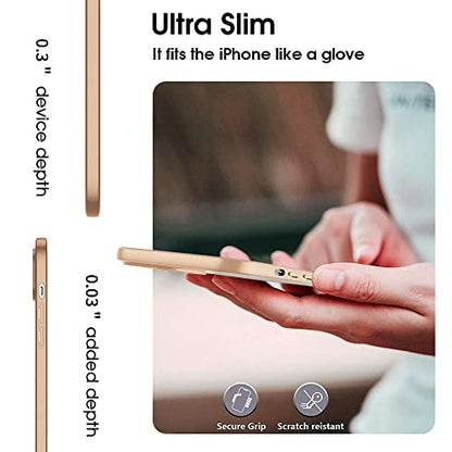 X-level Compatible iPhone 14 Pro max Case Slim Fit Ultra-Thin [Guardian Series] Soft TPU Matte Finish Coating Phone Cases Lightweight Anti-Scratch Back Cover Grip 6.7" (2022)-Gold - color: Gold, size: iPhone 14 Pro Max