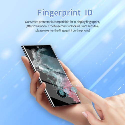 3Pack Galaxy S22 Ultra Glass Screen Protector, 2Pack Camera Lens Film 9H Hardness 3D Fulll Coverage Case Friendly Compatible with Ultra Sonic Fingerprint For Galaxy S22 Ultra 6.8” - size: Galaxy S22 Ultra 6.8-inch