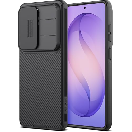 Nillkin for Samsung Galaxy S26 Ultra Case with Camera Cover, [Lens Protection] Mil-Grade Shockproof Protective Bumper Hard Cover Slim Phone Case for Galaxy S26 Ultra Cases 6.9'' Black - color: Black, size: Galaxy S26 Ultra Camera Protection Case