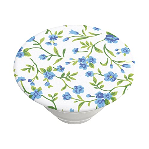 PopSockets Adhesive Phone Grip, Holder- Blue Ditsy - color: Blue Ditsy
