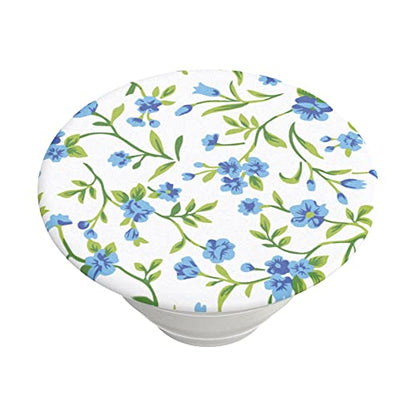 PopSockets Adhesive Phone Grip, Holder- Blue Ditsy - color: Blue Ditsy