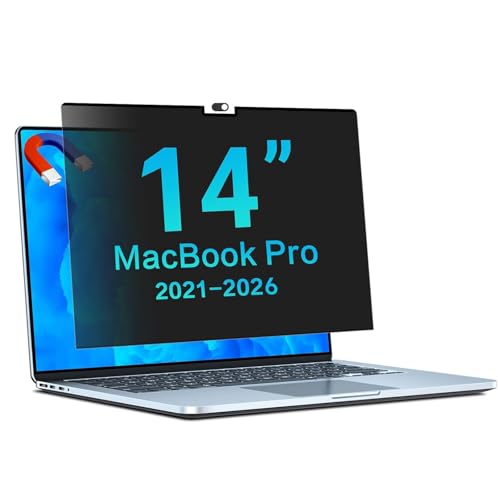 STARY Magnetic Privacy Screen for MacBook Pro 14 Inch (2021-2026,M1-M5) - size: Mac Pro 14 Inch 2021-2026