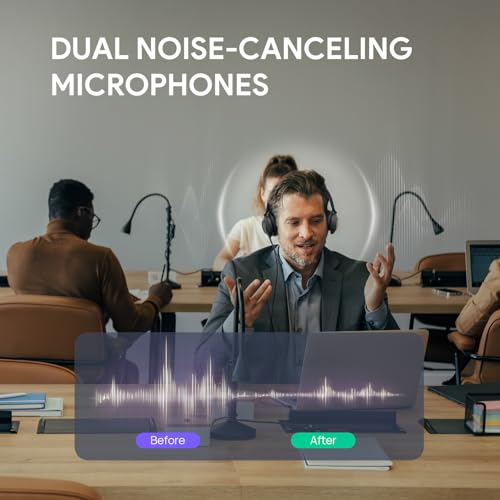 Yealink UH37 USB Headset with Mic Mono Wired Headphone for Office USB-C/A - color: UH37 USB-C/A, size: Mono-Ear (Teams)