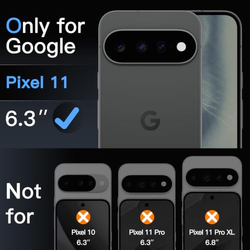 JETech Screen Protector with Lens Protector for Google Pixel 11, 2+2 Pack - size: Pixel 11