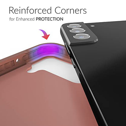 Crave for Galaxy S22 Plus Case, Shockproof Protection Dual Layer Case for Samsung Galaxy S22 Plus (6.6 inch) - Blush - color: Blush