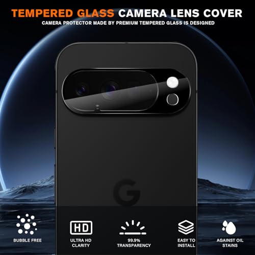 3 Pack for Google Pixel 10 Pro Camera Lens Protector - size: for Google Pixel 10 Pro