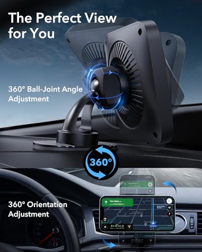ESR for MagSafe Car Mount Charger with CryoBoost Cooling for iPhone 17-12