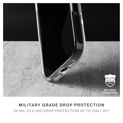 Native Union (Re Clear Case – Transparent Anti-Yellowing Case – MagSafe Compatible with Built-in Magnets – Recycled Materials – Ultra-Durable with Military Grade Drop Protection for iPhone Air - size: iPhone Air