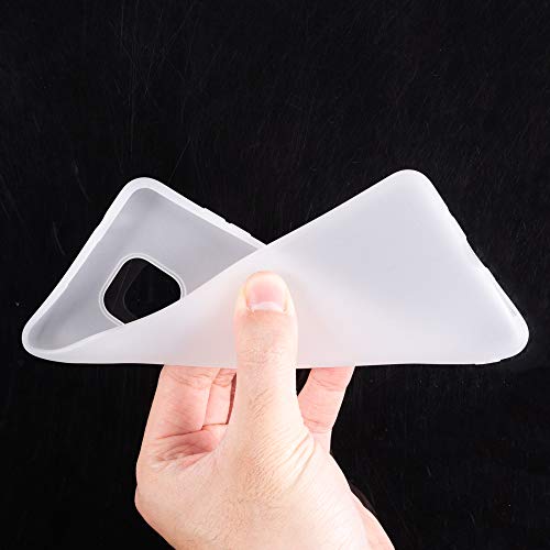 Protective Case for Moto G Power 2021 - White | 6" Slim Shockproof Bumper Back Cover Anti-Scratch Flexible TPU Shell, Grip-Friendly - color: White