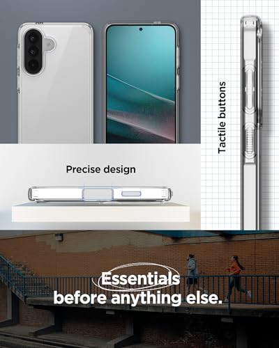 Spigen for Galaxy A57 5G Case, Ultra Hybrid [Anti-Yellowing] - Crystal Clear - color: Crystal Clear, size: Galaxy A57 5G