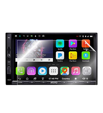 IPG for ATOTO A6 - A6PF 7" Car Navigation Screen Protector Invisible Ultra HD Clear Film Anti Scratch Skin Guard - Smooth/Self-Healing/Bubble -Free for A6