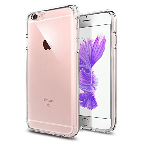 TENOC Phone Case Compatible with iPhone 6 & iPhone 6s, Clear Case Shockproof Protective Bumper Slim Cover for 4.7 Inch - color: Clear, size: iPhone 6/6s
