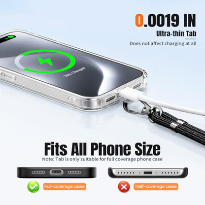 for Phone Lanyard,Anti Theft Travel Essentials - color: A-black+black