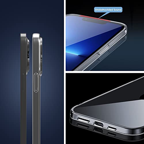 X-level Compatible with iPhone 14 Pro Max Case Clear Thin Soft TPU Slim Fit Mobile Phone Cover Anti-Slip Grip Scratch Resistant Phone Cases for iPhone 14 Pro Max - color: Clear, size: iPhone 14 Pro Max