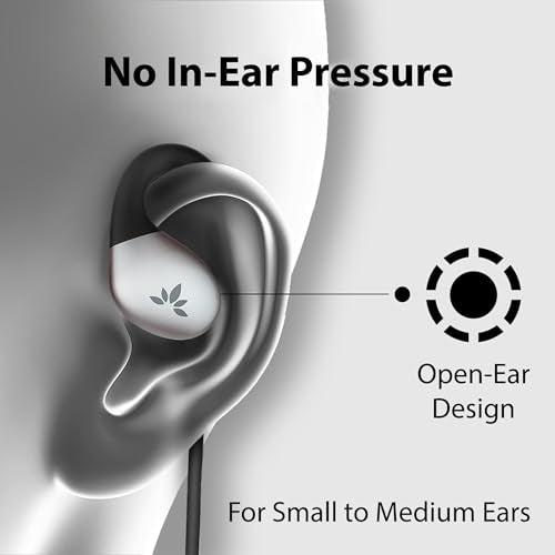 Avantree Resolve – USB-C Wired Open-Ear Earbuds w/Mic & Over-Ear Hook