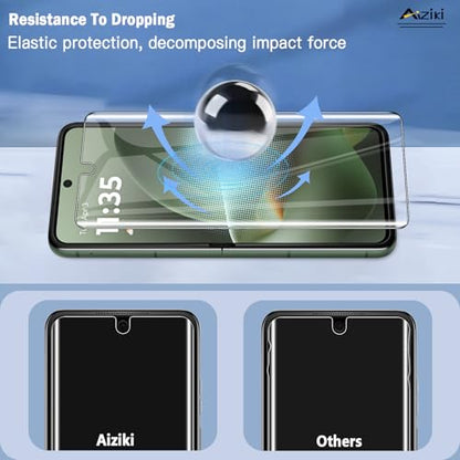 Hydrogel film for Motorola Razr+ Plus 2026 Screen Protector, Flexible TPU, [2 Main Screen +2 Front Screen], Bubble Free Screen Protector for Moto Razr Plus 2026, Clear