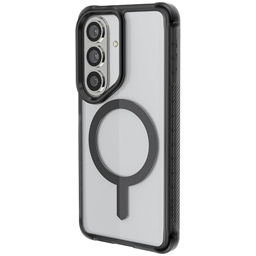 Ghostek Covert Clear Galaxy S26 MagSafe Case with Magnetic Ring, Slim Thin Military Grade Shockproof Phone Cover Compatible with 2026 Samsung S26 (6.3") (Smoke Matte) - color: Smoke Matte, size: Galaxy S26