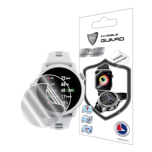 IPG for COROS PACE 4 Ultralight Sport Watch Hydrogel Screen Protector (2 Units) Invisible HD Clear Film Anti Scratch Guard-Smooth/Self-Healing/Bubble for Pace4