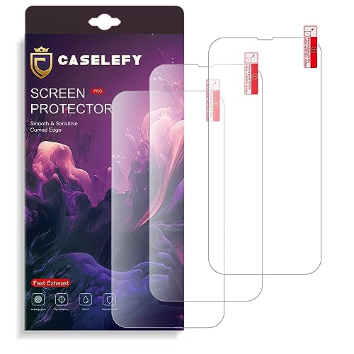 2.5D 9H Anti Scratch Ultra Strong Anti-Fingerprint Tempered Glass Screen Protector For iPhone 13/13 Pro/14 (3 pack)