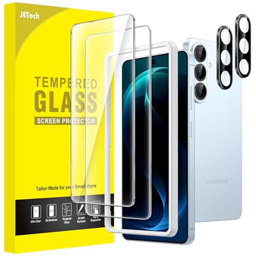 JETech Screen Protector for Samsung Galaxy S26, 2+2 Pack - size: Galaxy S26