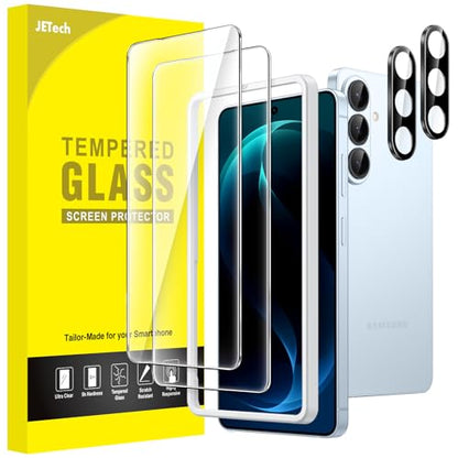JETech Screen Protector for Samsung Galaxy S26, 2+2 Pack - size: Galaxy S26