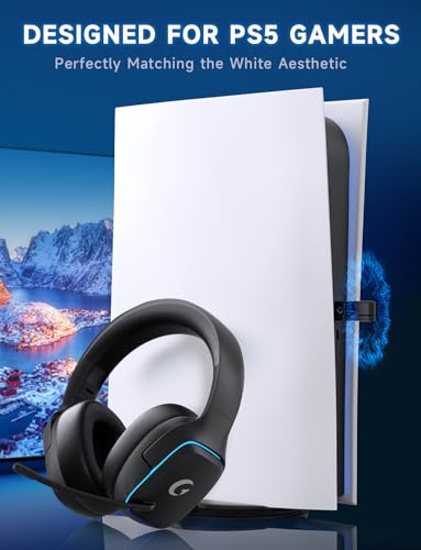 Gvyugke 2.4GHz Wireless Gaming Headsets for PS5, PS4, PC, Switch,MatteBlack - color: Matte Black