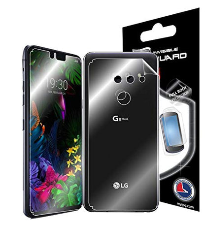 IPG for LG G8 ThinQ Full Body Protector Invisible Touch Screen Sensitive Ultra HD Clear Film Anti Scratch Skin Guard - Smooth/Self-Healing/Bubble -Free Screen & Back