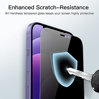 JETech Privacy Screen Protector for iPhone 12 mini, 2-Pack - size: iPhone 12 mini
