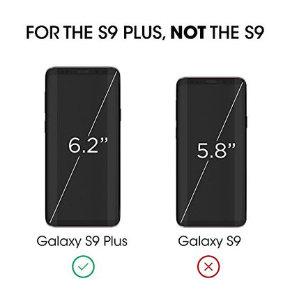 amFilm Screen Protector for Samsung Galaxy S9 PlusTempered Glass 2 Pack