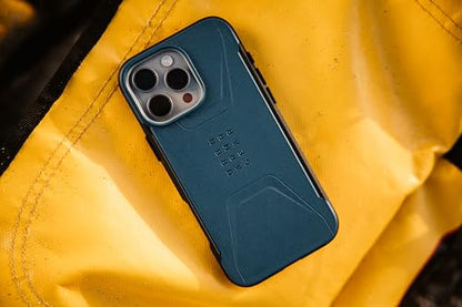 URBAN ARMOR GEAR UAG Designed for iPhone 16 Pro Max Case 6.9" Civilian - Compatible with MagSafe Charging Rugged Slim Sleek Shockproof Anti-Slip Military Grade Protective Cover, Mallard - color: Civilian - Mallard