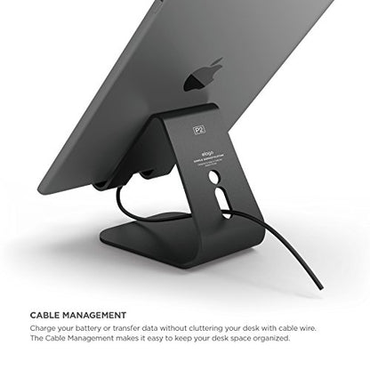 elago P2 Stand for iPad & Tablet PC(Black) - color: Black