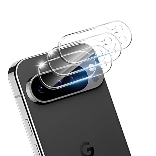 3 Pack Tempered Glass Camera Lens Protector for Google Pixel 9 Pro XL - size: Google Pixel 9 Pro XL