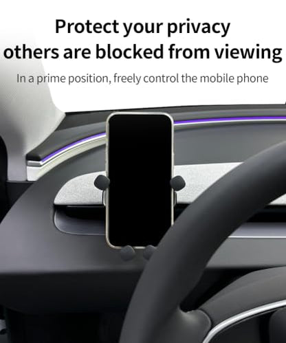 Car Phone Holder for Tesla Model 3 2024-2026, Model Y 2025-2026 Accessories - size: for 2024-2026 Model 3 / 2025-2026 Model Y