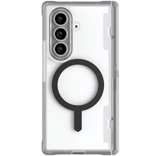 Ghostek Covert Clear Galaxy Fold 7 Case with Built-in Kickstand, MagSafe and Full Hinge Protection Designed for 2025 Samsung Galaxy Z Fold7 (8") (Clear Matte) - color: Clear Matte, size: Galaxy Z Fold 7