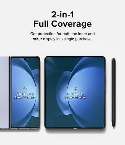 Ringke for Samsung Galaxy Z Fold 5 Screen Protector [Dual Easy Film]