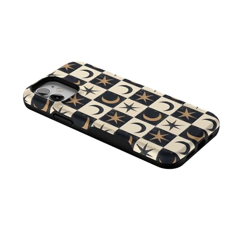 Casely iPhone 12 Mini Case | Mystic Moonstar | Black Celestial | Bold Protective Design | MagSafe Compatible Design - color: Mystic Moonstar | Black Celestial, size: Iphone 12 Mini