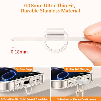 Phone Lanyard, On-the-Go Universal Crossbody Strap Neck Lanyard with Phone Tether Patches for Most Cellphones - color: M
